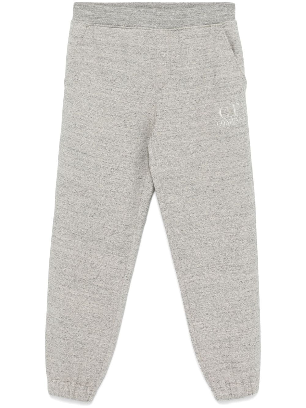 C.P. Company logo-embroidered track trousers - Grigio