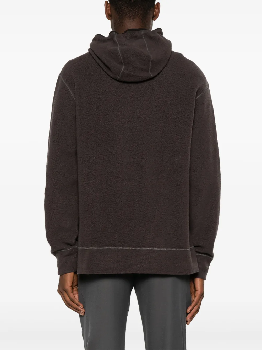 C.P. Company Fleece hoodie Paars