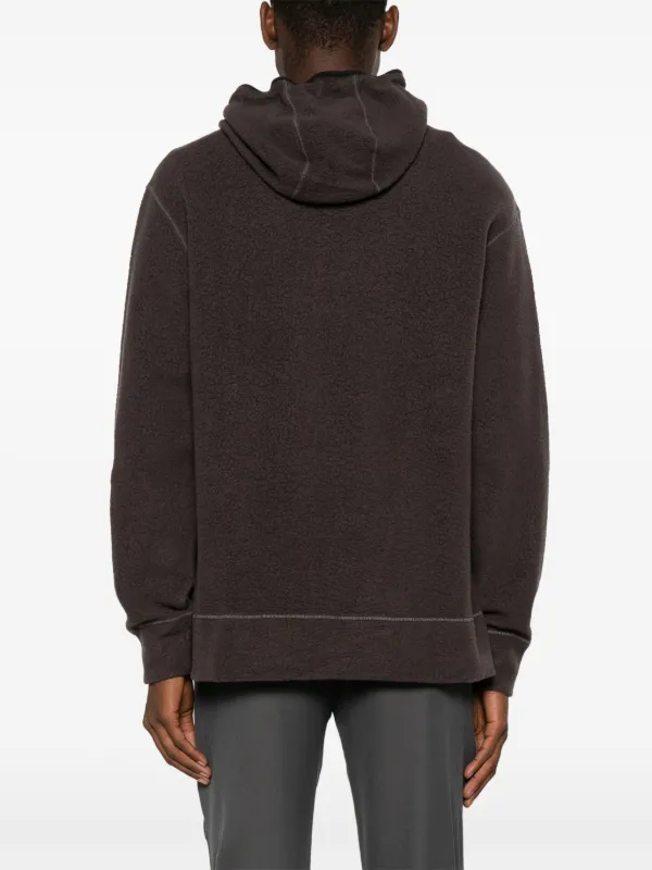 C.P. COMPANY フリースニット パープル C.P. Company フリース パーカー | パープル | FARFETCH JP