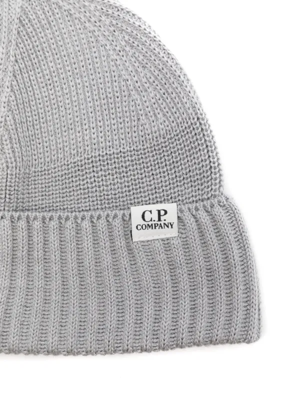 C.P. Company Men s Logo Tag Beanie