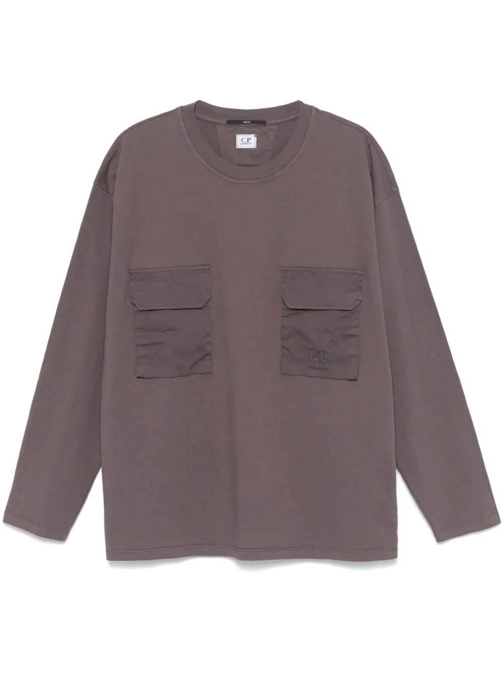 C.P. Company T-shirt met geborduurd logo Grijs