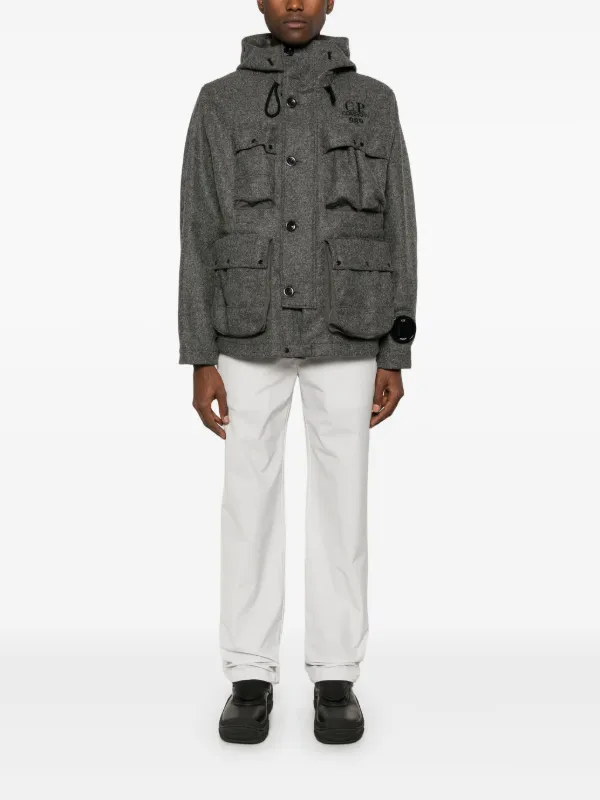 C.P. Company Shetland Jacket | Grey | FARFETCH TW