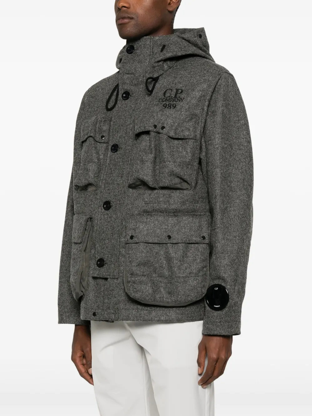 C.P. Company Shetland jack Grijs