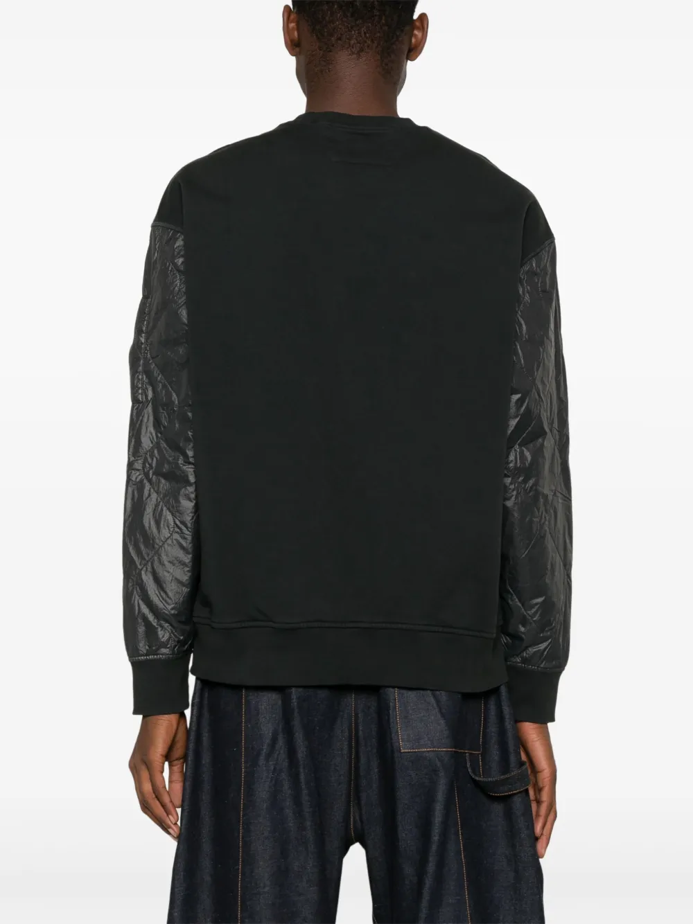 C.P. Company Sweater met Lens-detail Zwart