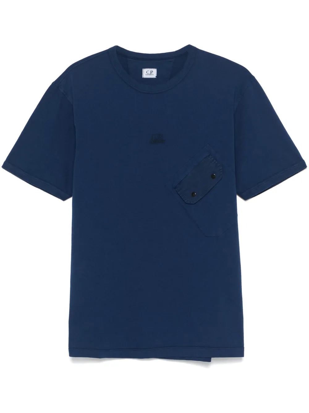 C.P. Company T-shirt met geborduurd logo Blauw