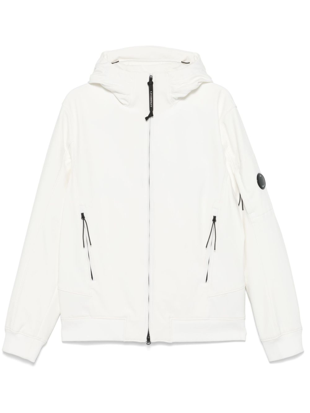 C.P. Company Shell-R hooded jacket - White