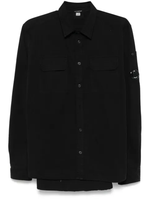 C.P. Company camisa con detalle Lens