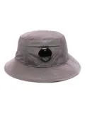 C.P. Company Lens detail bucket hat - Brown