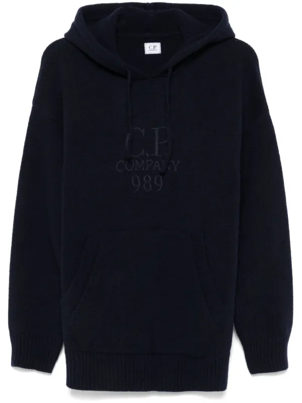 C.P. Company ニットパーカー | ブルー | FARFETCH JP