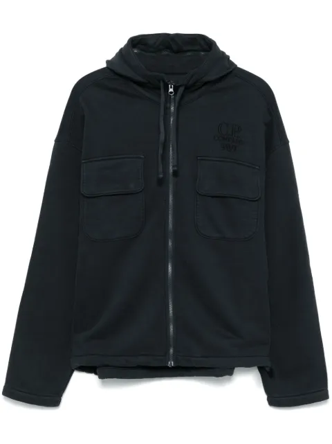 C.P. Company hoodie con logo bordado