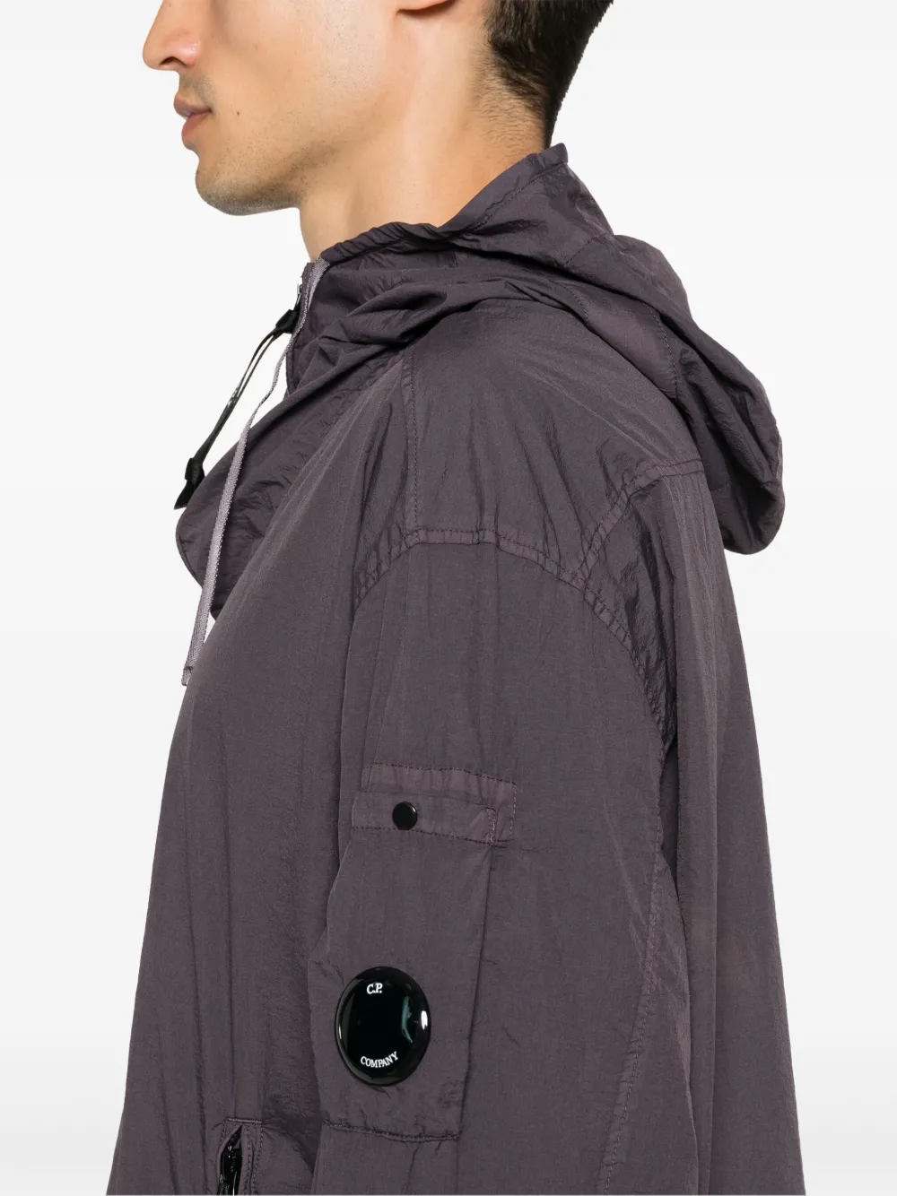 C.p. Company Taylon L Overshirt In Purple
