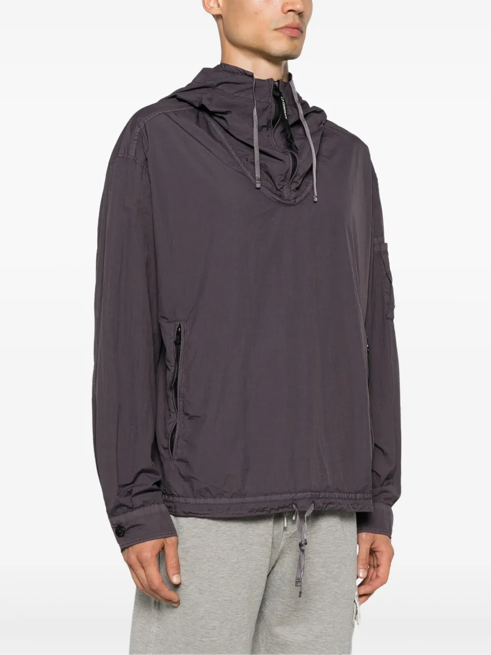 C.p. Company Taylon L Overshirt In Purple