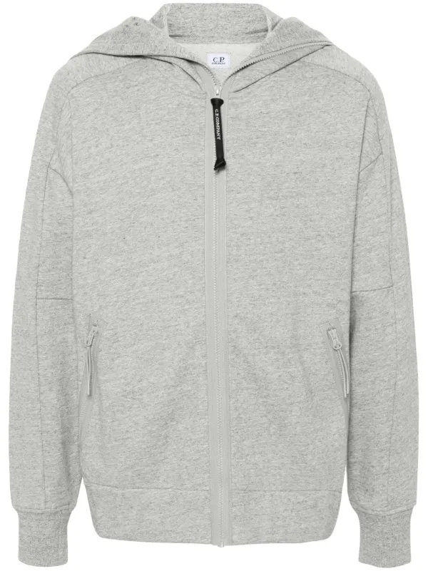 C.P. Company Goggles Hoodie Grey FARFETCH