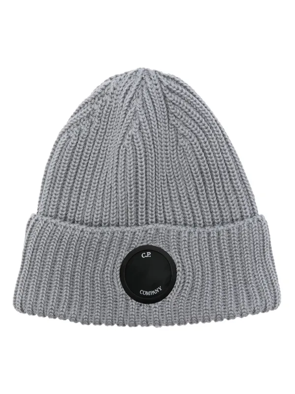 Cp company grey beanie sales