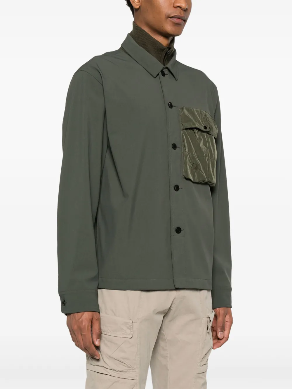 C.P. Company GD Shell shirtjack Groen