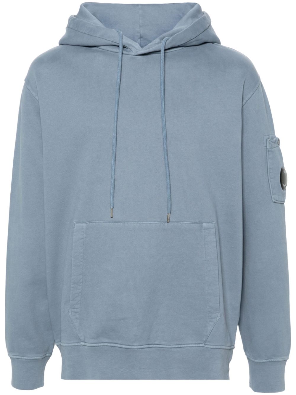 C.P. Company Lens-detailed hoodie - Blue