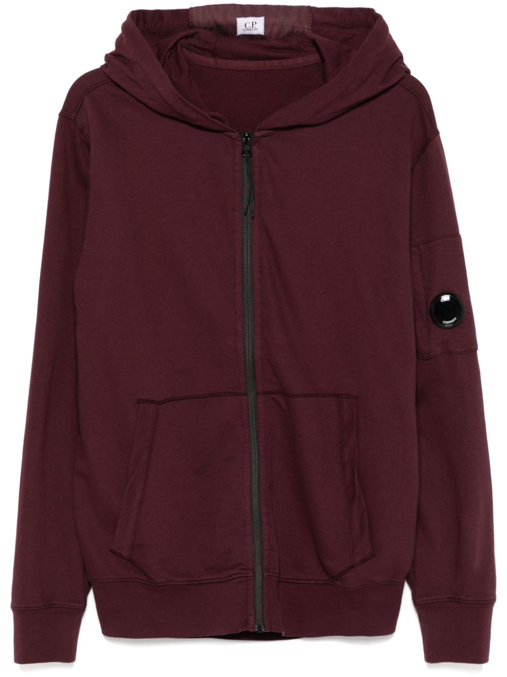 C.P. Company fleece zip-up hoodie - Purple