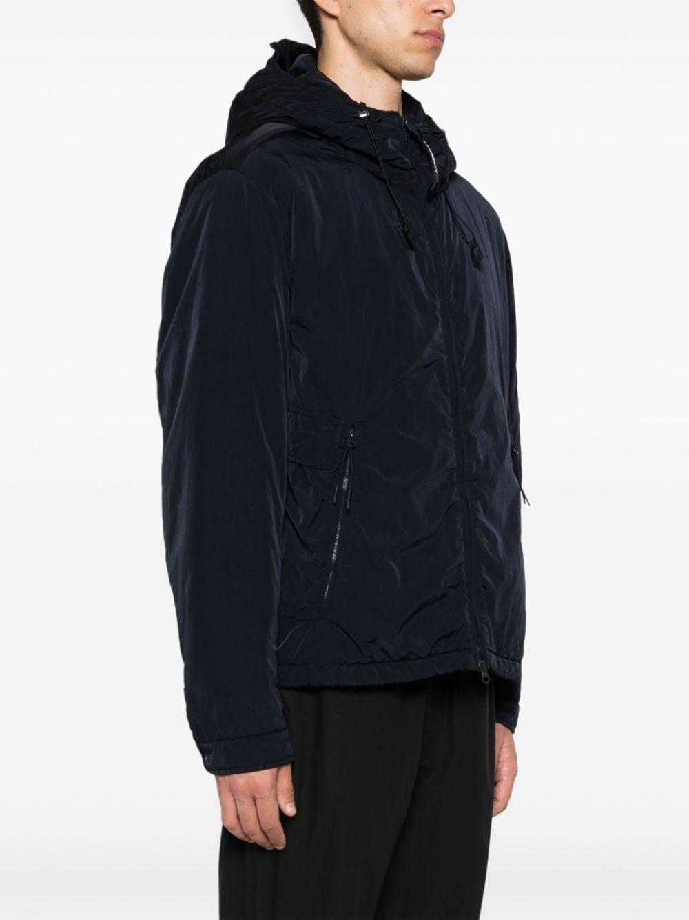 Shop C.p. Company Cs Ii Hooded Jacket In Blue