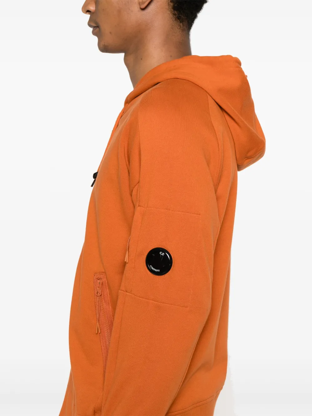 Cp company orange hoodie online