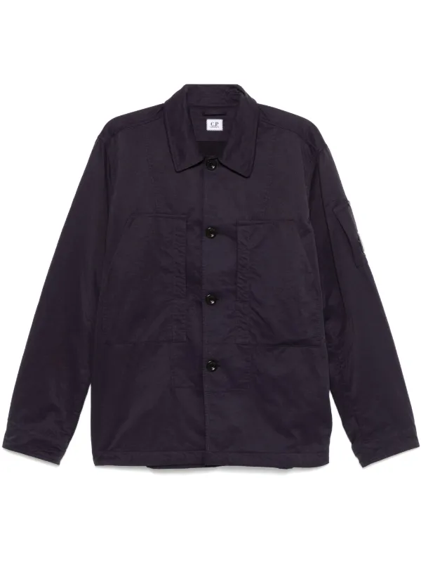 C.P. Company レンズディテール シャツ | ブルー | FARFETCH JP