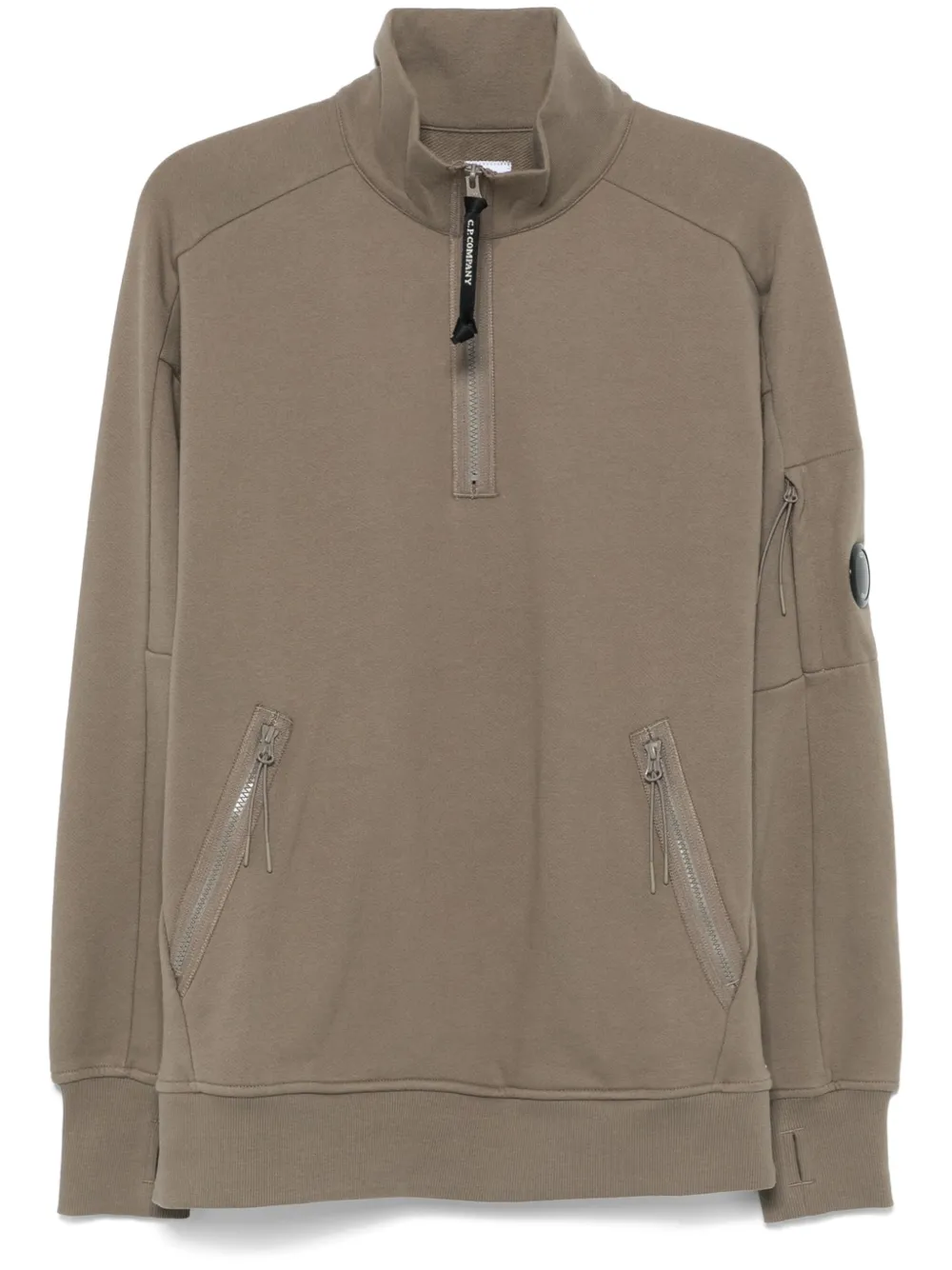 C.P. Company Lens detail Sweatshirt Green FARFETCH