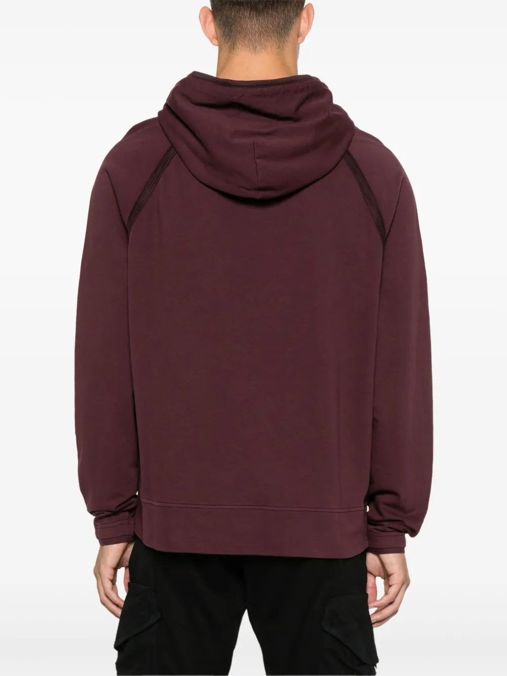 C.P. Company Katoenen hoodie Paars