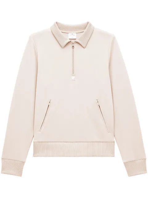 Courrèges zipped polo shirt 