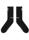 Courrèges AC sports socks - Black