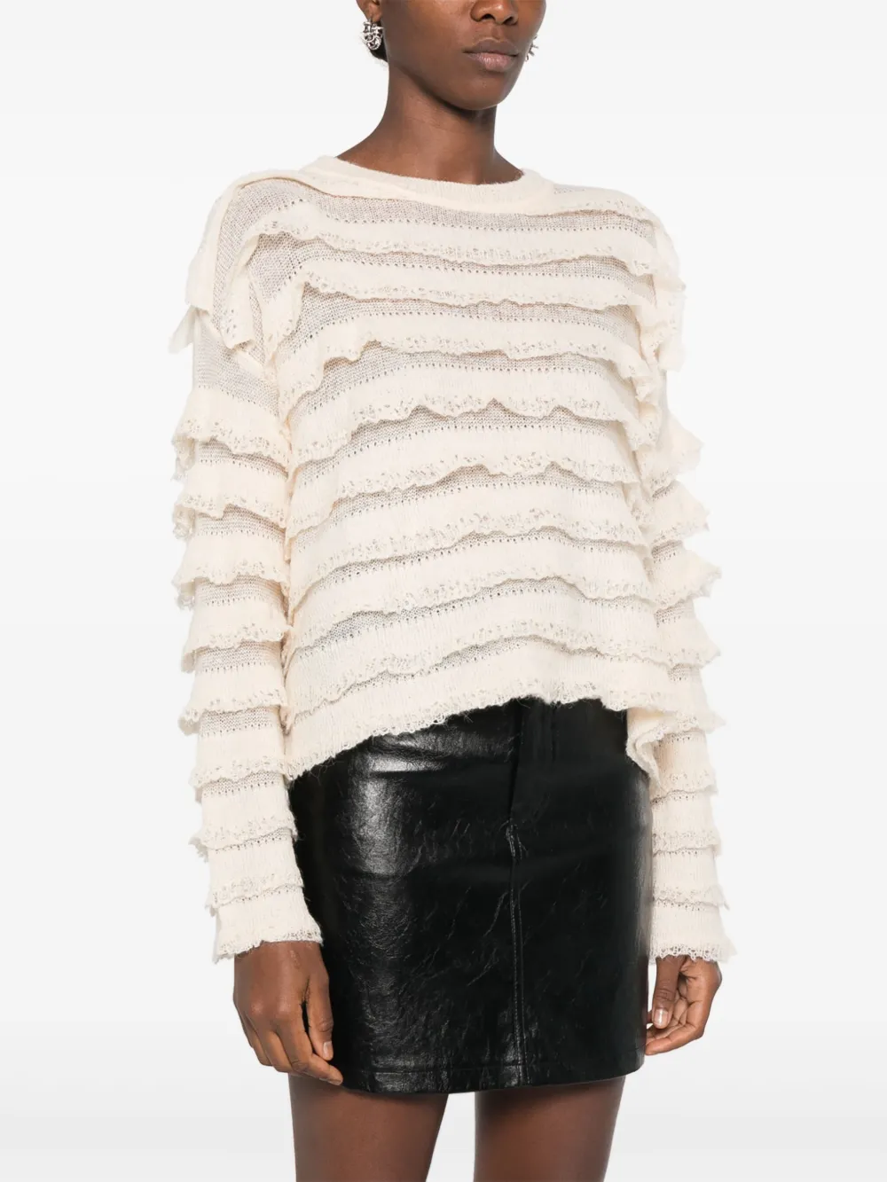 TWINSET Boxy trui Roze