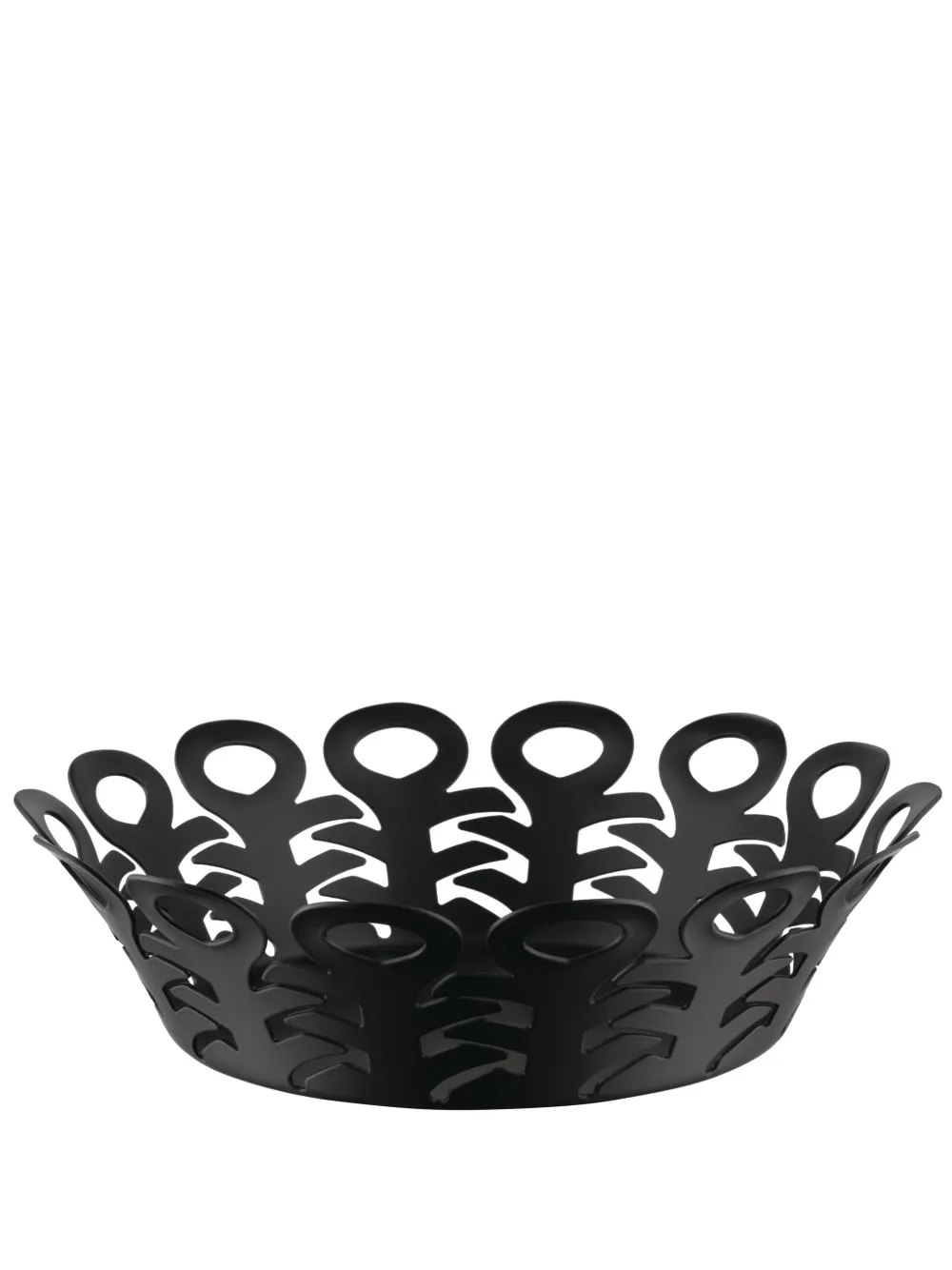 Alessi sculpted bowl | Black | Image 1