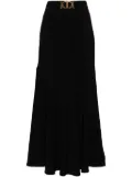 TWINSET belted maxi skirt - Black