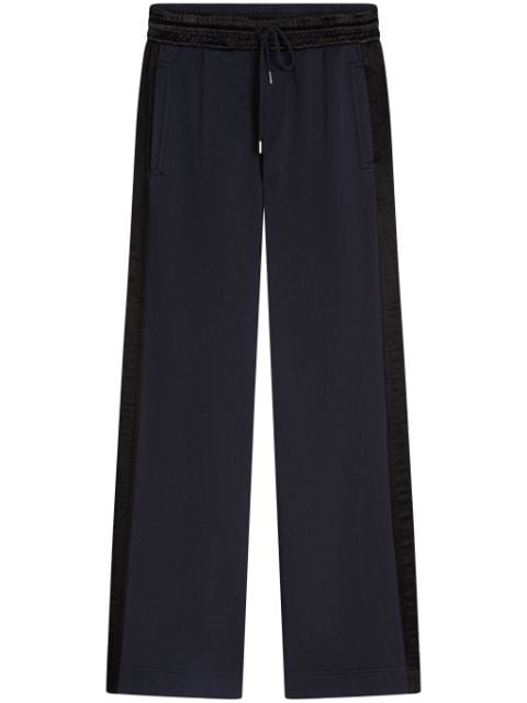 DRIES VAN NOTEN dyed cotton track pants