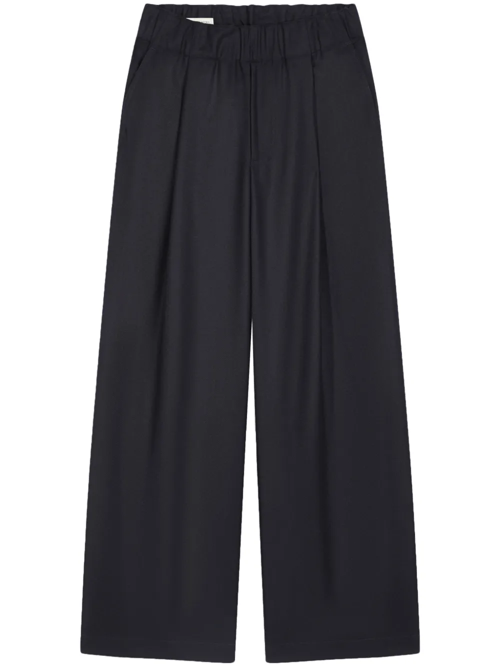 DRIES VAN NOTEN Pantalon met geplooid detail Blauw