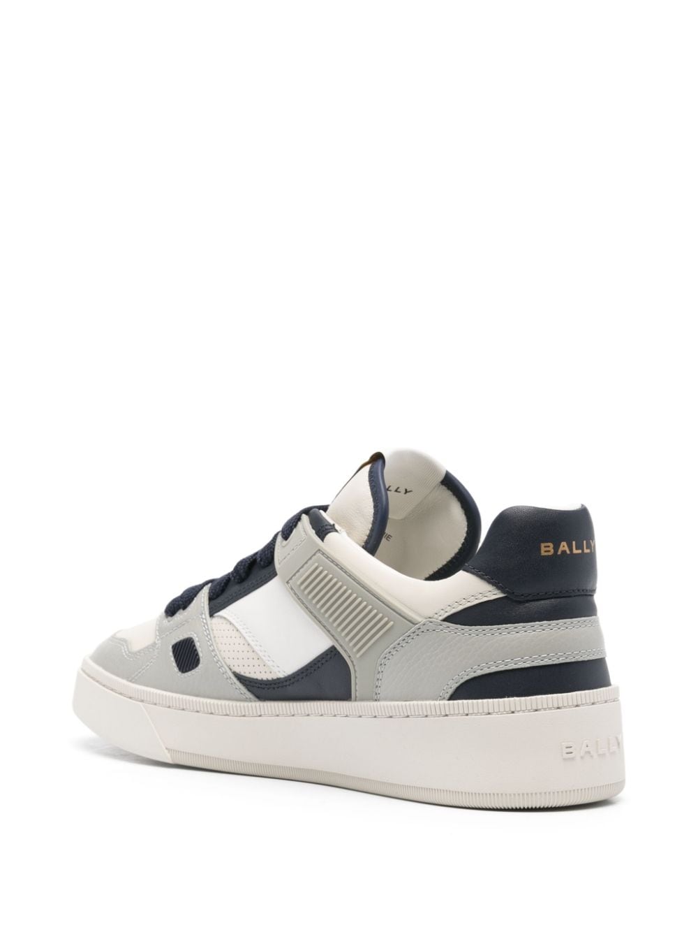 Shop Bally Ronnie Sneakers In 银色