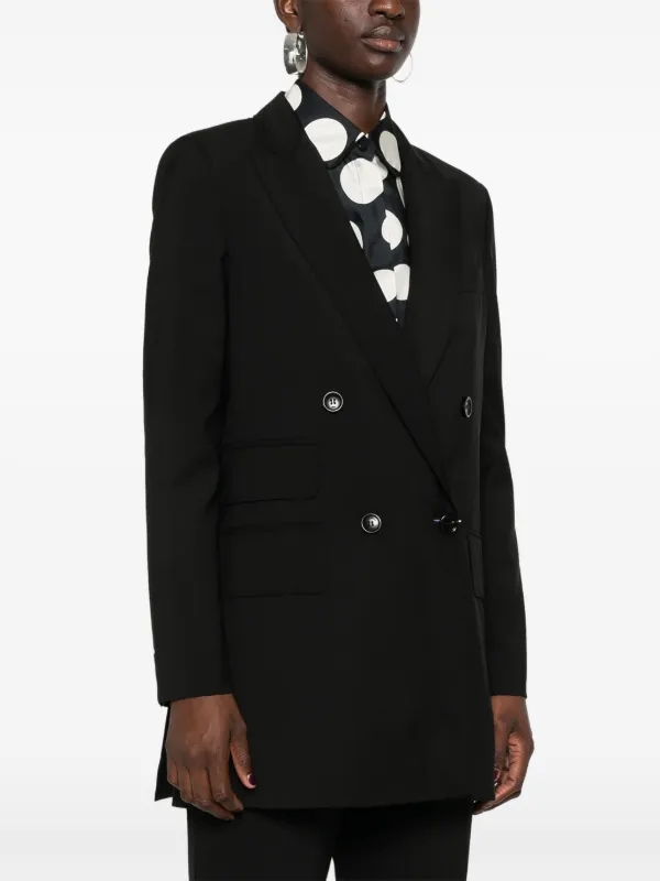 ジャケット MAX MARA 'Nebbie' blazer Black  NEBBIE Nebbie virgin wool blazer in black - Max Mara | Mytheresa