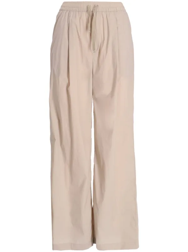 Herno wide-leg Trousers | Neutrals | FARFETCH GR