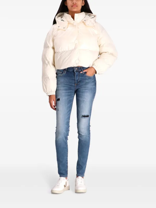 Armani Exchange フーデッド パデッドジャケット - Farfetch 