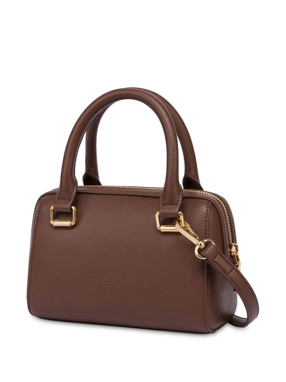 Love Moschino Heuptas met logoplakkaat - Bruin