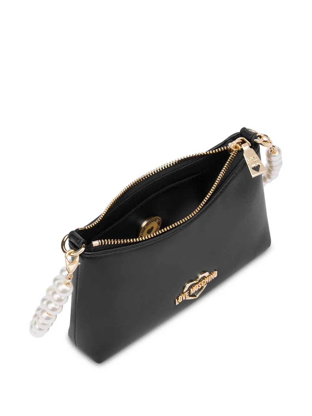 Cheap Love Moschino Golden Heart shoulder bag Women