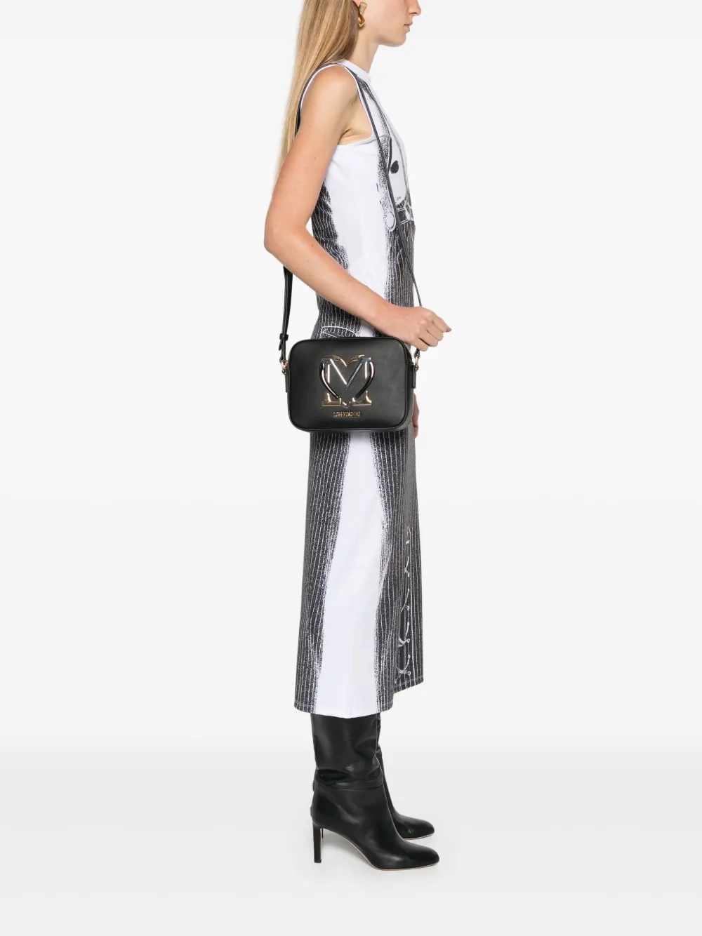 Cheap Love Moschino logo-patch cross body bag Women