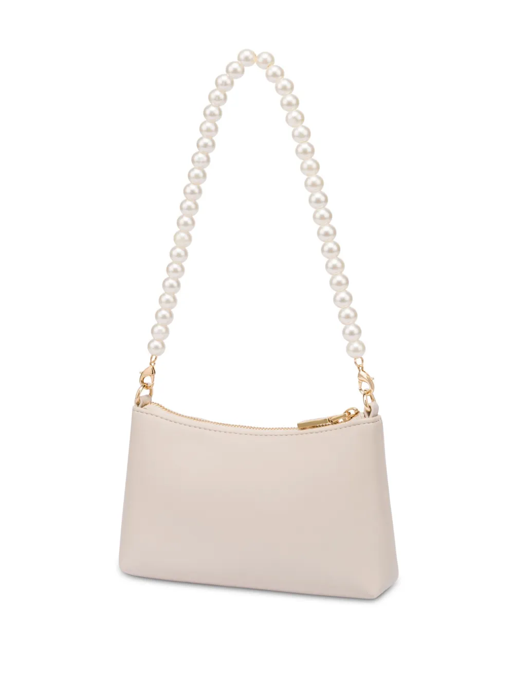 Love Moschino Golden Heart schoudertas - Beige