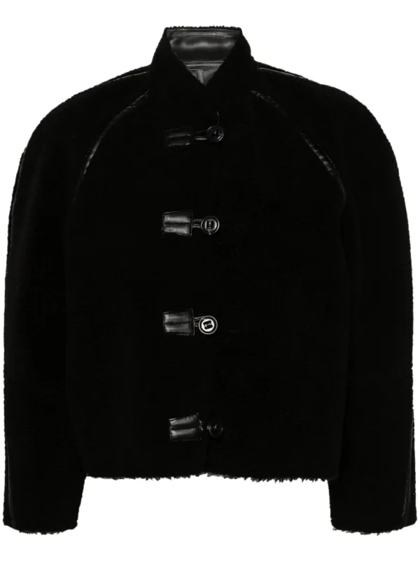 レザージャケット・コート LOW CLASSIC : 24FW / SHEARLING BLOUSON (BLACK) 24292935_54385204_600.jpg