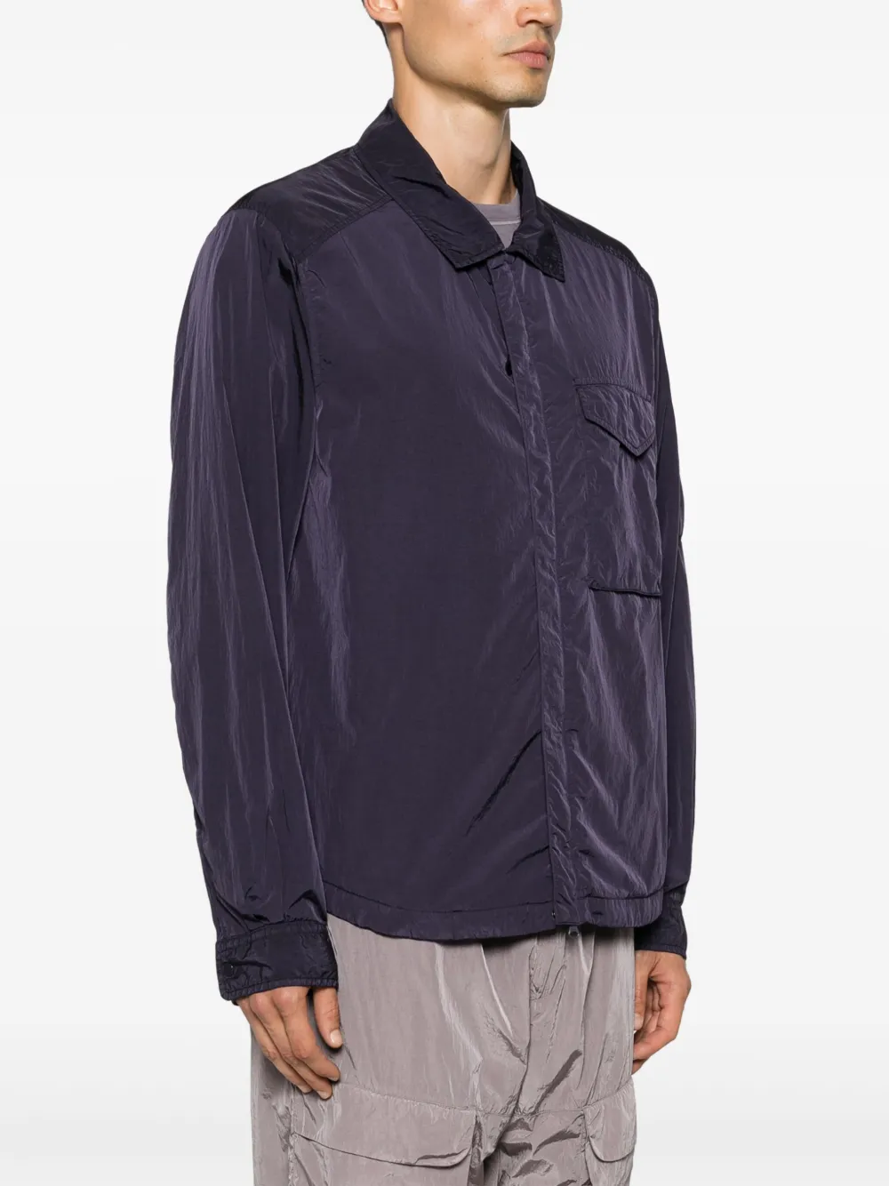 C.P. Company Chrome-R Overshirt | Purple | FARFETCH