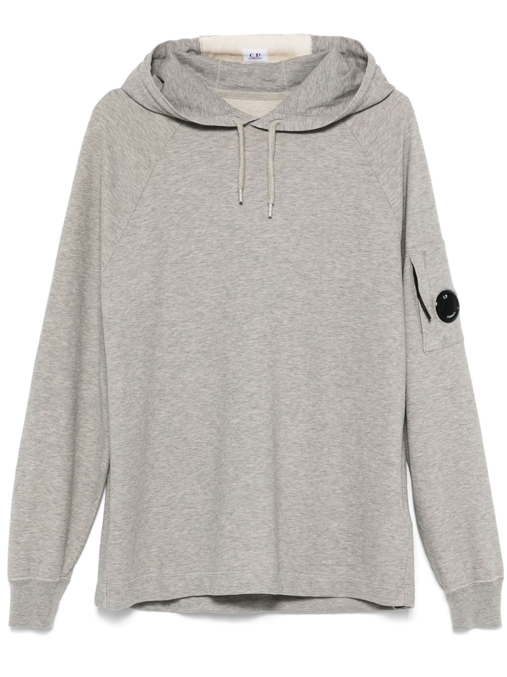 C.P. Company Lens-detail hoodie - Grey