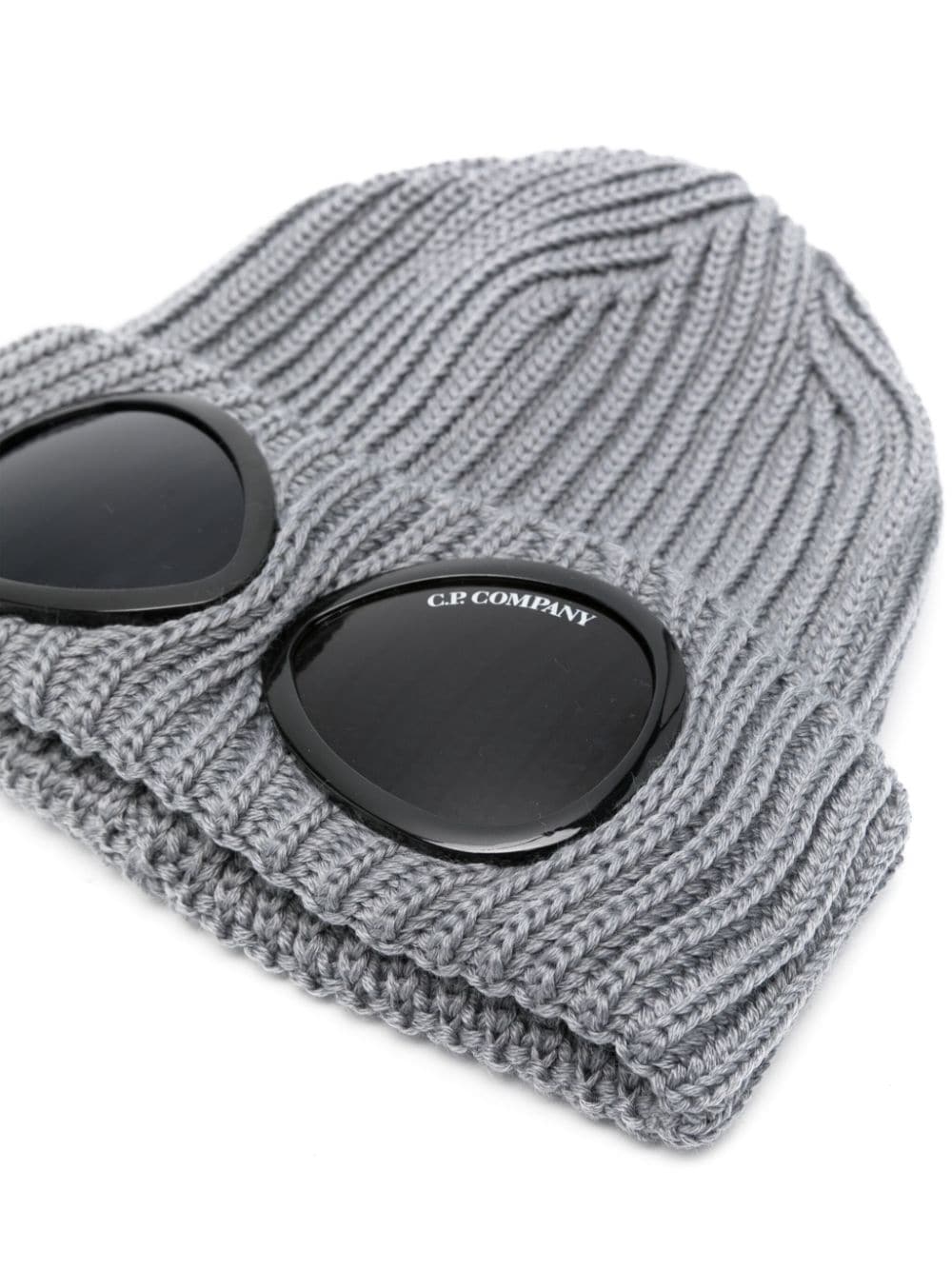 C.P. Company Goggle beanie - Grijs