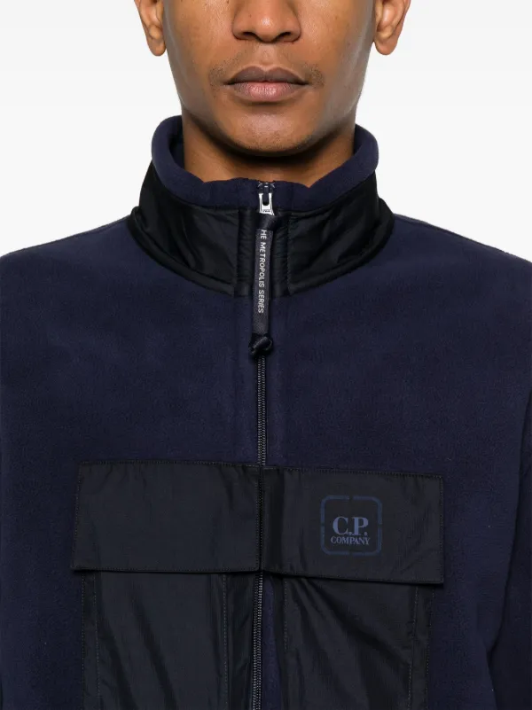C.P. Company ジップアップ セーター | ブルー | FARFETCH JP