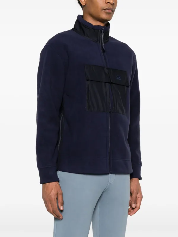 C.P. Company ジップアップ セーター | ブルー | FARFETCH JP