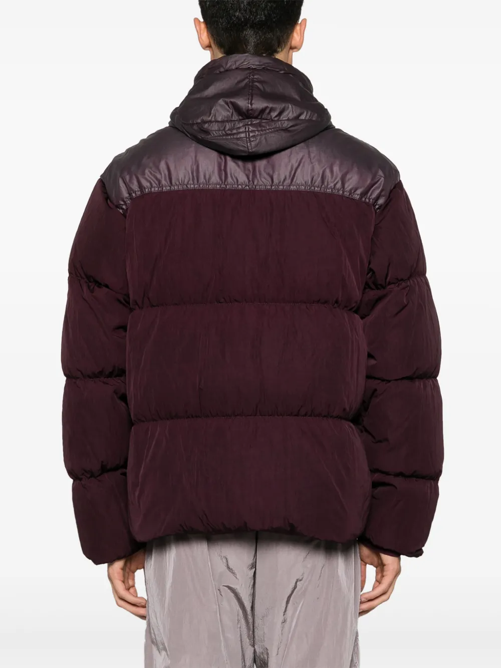C.P. Company Eco Chrome-R donsjack Paars