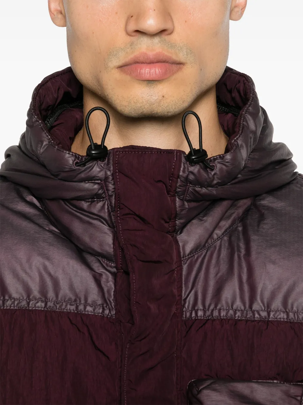 C.P. Company Eco Chrome-R donsjack Paars