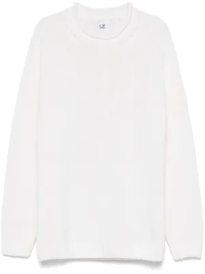 ニット・セーター C.P. COMPANY Men Sweater 18CMKN302A 110373A103 White C.P. Company Sweaters for Men - FARFETCH